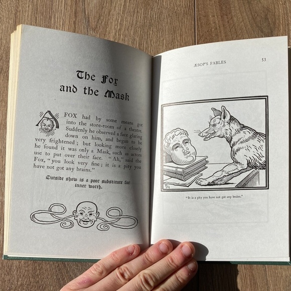 The Fables of Aesop | Illustrated Hardcover + Dust Jacket | Mayflower, 1979 - Picture 2 of 6